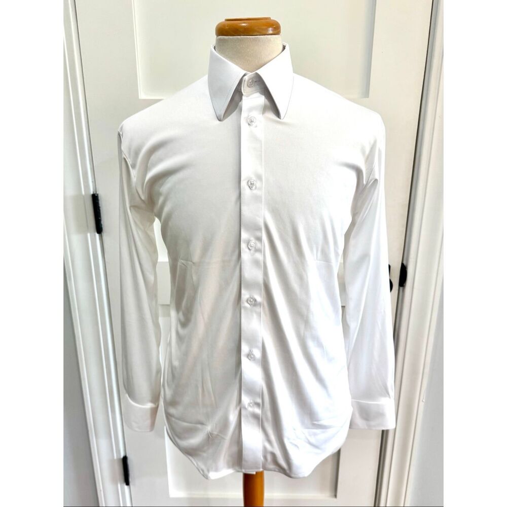 Collars & Co. Dress Collar Shirt. Small White.